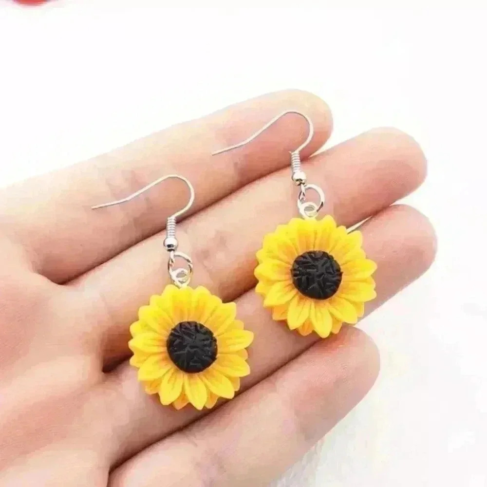 Sunflower Earring